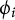 phi Subscript i