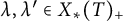 lamda comma lamda prime element of upper X Subscript asterisk Baseline left parenthesis upper T right parenthesis Subscript plus Baseline