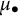 mu Subscript bullet
