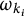 omega Subscript k Sub Subscript i