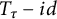 upper T Subscript tau Baseline minus i d