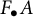 upper F Subscript bullet Baseline upper A