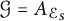 script upper G equals upper A Subscript script upper E Sub Subscript upper S