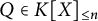 upper Q element of upper K upper X Subscript less than or equals n