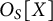 upper O Subscript upper S Baseline upper X