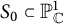 upper S 0 subset of upper P Subscript double struck upper C Superscript 1