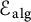 script upper E Subscript a l g