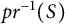 p r Superscript negative 1 Baseline left parenthesis upper S right parenthesis