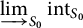 backslash varinjlim Subscript upper S 0 Baseline i n t Subscript upper S 0
