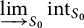 backslash varinjlim Subscript upper S 0 Baseline i n t Subscript upper S 0