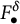 upper F Subscript bullet Superscript delta