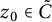 z 0 element of upper C overtilde
