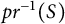 p r Superscript negative 1 Baseline left parenthesis upper S right parenthesis