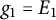 g 1 equals upper E 1