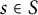 s element of upper S