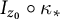 upper I Subscript z 0 Baseline ring kappa Subscript asterisk