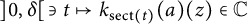 right bracket 0 comma delta contains as member t right arrow from bar k Subscript s e c t left parenthesis t right parenthesis Baseline left parenthesis a right parenthesis left parenthesis z right parenthesis element of double struck upper C