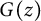 upper G left parenthesis z right parenthesis