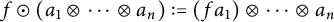 f circled dot left parenthesis a 1 circled times midline horizontal ellipsis circled times a Subscript n Baseline right parenthesis colon equals left parenthesis f a 1 right parenthesis circled times midline horizontal ellipsis circled times a Subscript n Baseline
