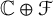 double struck upper C circled plus script upper F