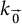 k Subscript ModifyingAbove 0 With right arrow