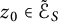 z 0 element of script upper E Subscript upper S Baseline overtilde