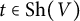 t element of upper S h left parenthesis upper V right parenthesis