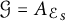 script upper G equals upper A Subscript script upper E Sub Subscript upper S
