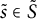s overtilde element of upper S overtilde