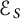 script upper E Subscript upper S