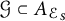 script upper G subset of upper A Subscript script upper E Sub Subscript upper S