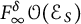 upper F Subscript infinity Superscript delta Baseline script upper O left parenthesis script upper E Subscript upper S Baseline right parenthesis