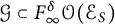 script upper G subset of upper F Subscript infinity Superscript delta Baseline script upper O left parenthesis script upper E Subscript upper S Baseline right parenthesis