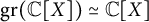 g r left parenthesis double struck upper C upper X right parenthesis asymptotically equals double struck upper C upper X