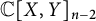 double struck upper C upper X comma upper Y Subscript n minus 2