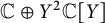 double struck upper C circled plus upper Y squared double struck upper C upper Y