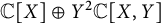 double struck upper C upper X circled plus upper Y squared double struck upper C upper X comma upper Y