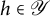 h element of script upper Y
