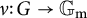 nu colon upper G right arrow upper G Subscript normal m Baseline