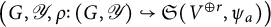left parenthesis upper G comma script upper Y comma rho colon left parenthesis upper G comma script upper Y backslash hspace 1.3 p t right parenthesis right arrow with hook German upper S left parenthesis upper V Superscript circled plus r Baseline comma psi Subscript a Baseline right parenthesis right parenthesis