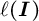 ell open parenthesis I close parenthesis