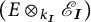 open parenthesis E tensor product over k sub I script E sub I close parenthesis