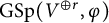 upper G upper S p left parenthesis upper V Superscript circled plus r Baseline comma phi right parenthesis