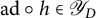 a d ring h element of upper Y Subscript upper D