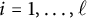 i equals 1 comma midline horizontal ellipsis comma script l
