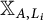 upper X Subscript upper A comma upper L Sub Subscript i Subscript