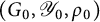 left parenthesis upper G 0 comma upper Y 0 comma rho 0 right parenthesis
