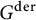 upper G Superscript d e r