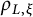 rho Subscript upper L comma xi