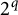 2 Superscript q